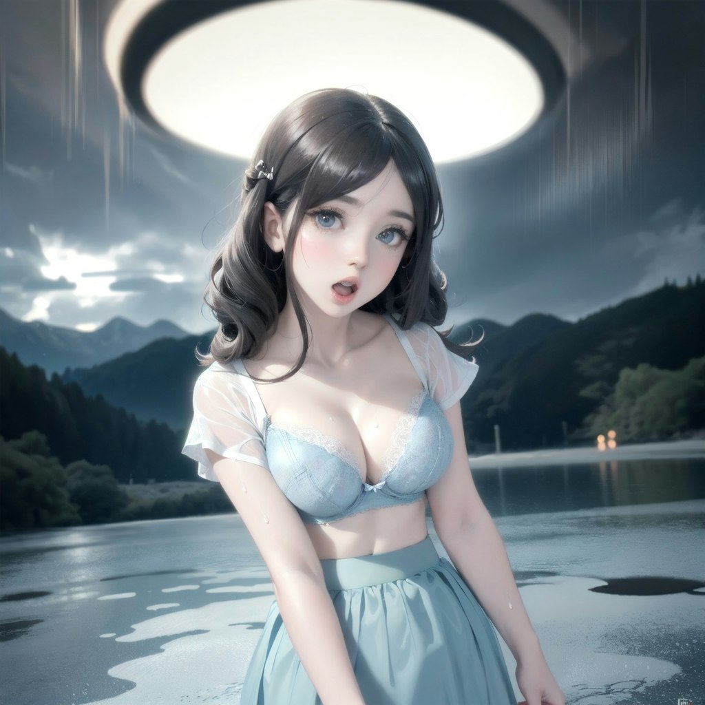 UFO襲来，UFO attack