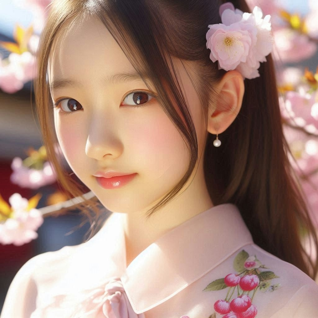 顔シリーズ - 12桜