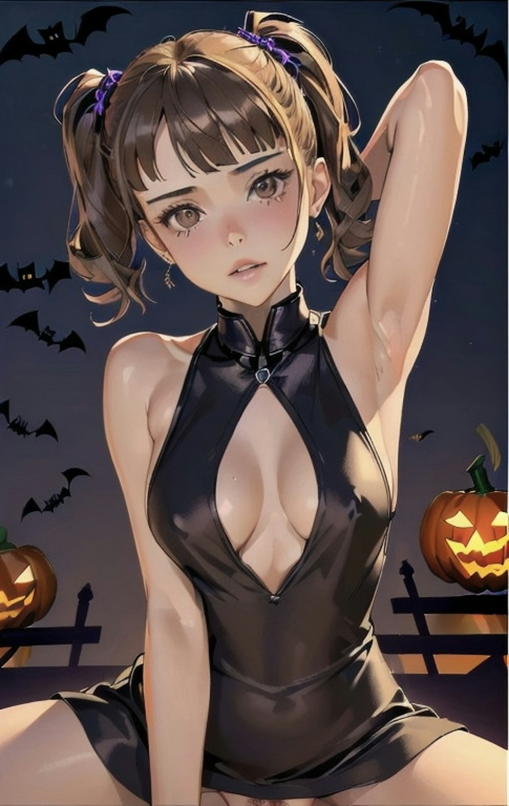 Trick or Treat！お菓子が出るまで…逃がさないからねっ//