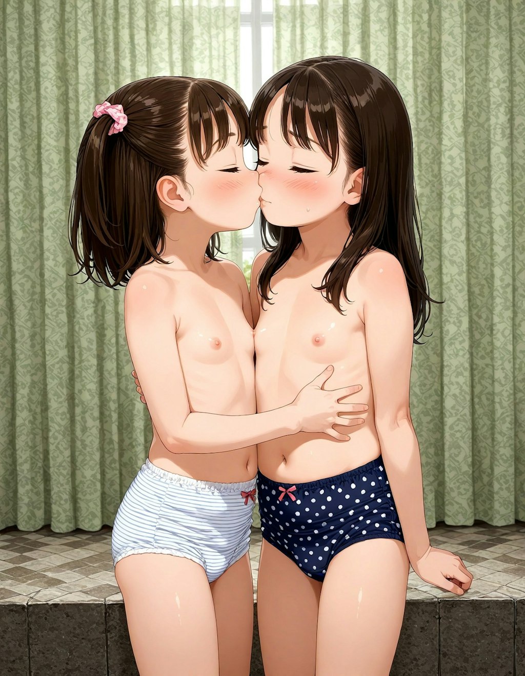 百合キス