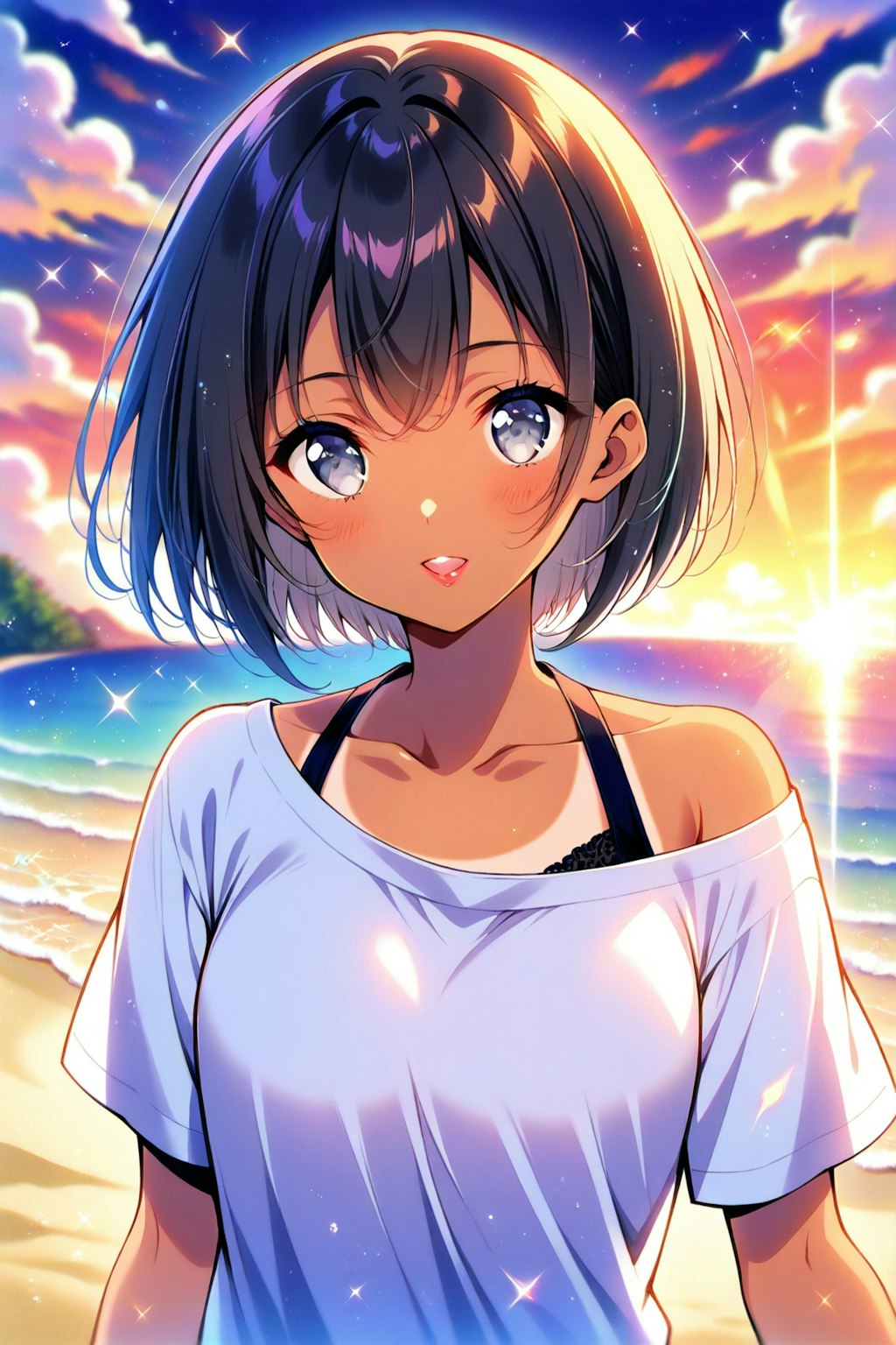 ビーチの夕暮れ 2025　その４