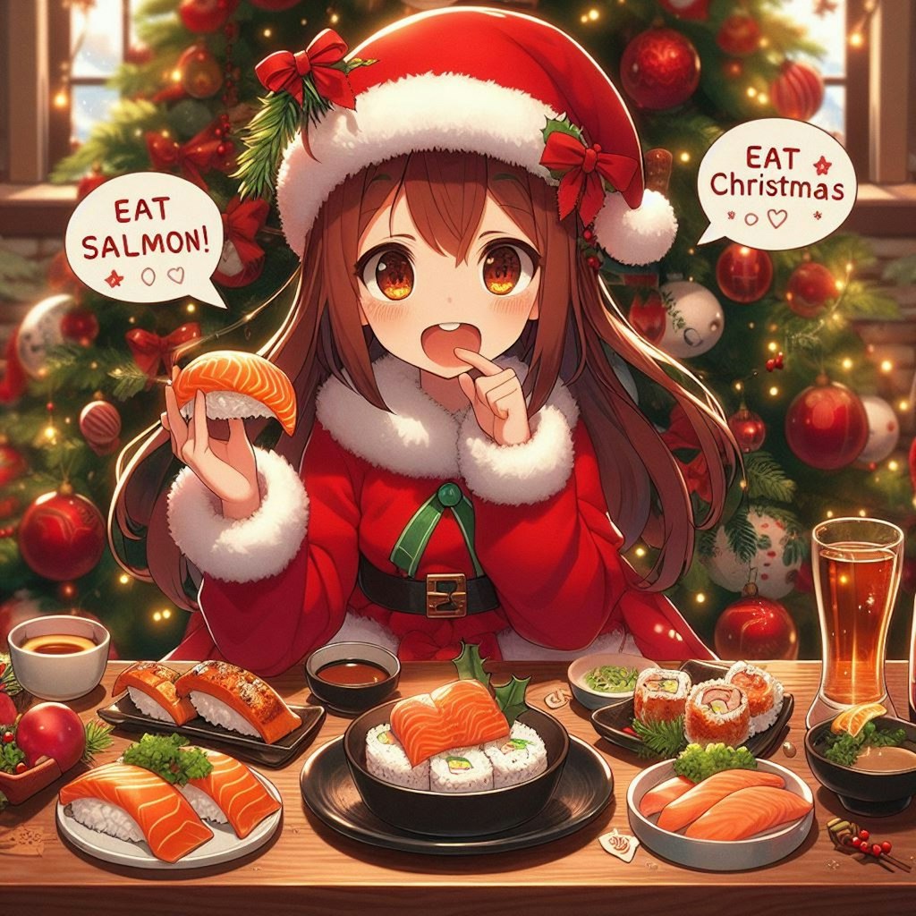 クリスマスにはシャケを食え！