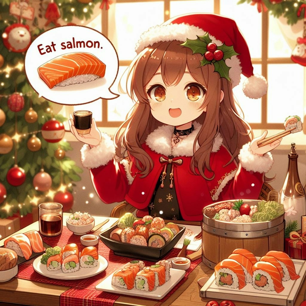 クリスマスにはシャケを食え！