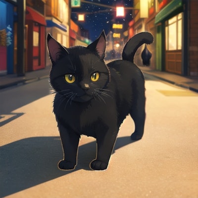 黒猫 76