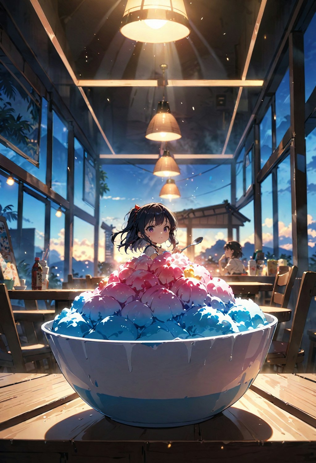 girl on shaved ice　その３