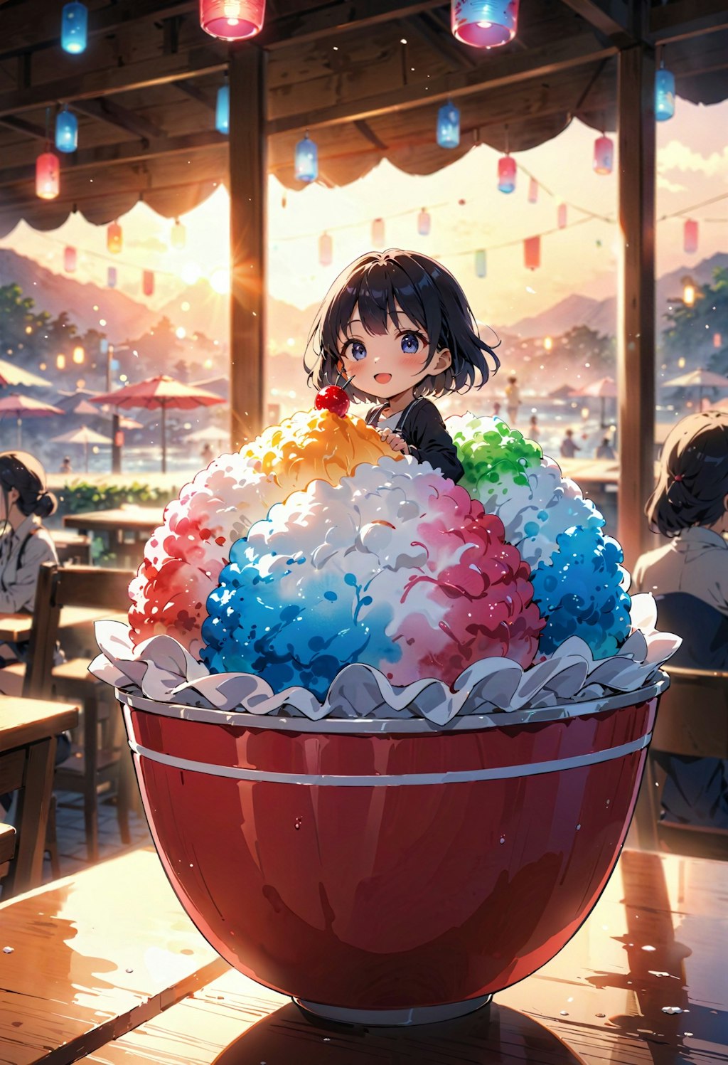 girl on shaved ice　その３