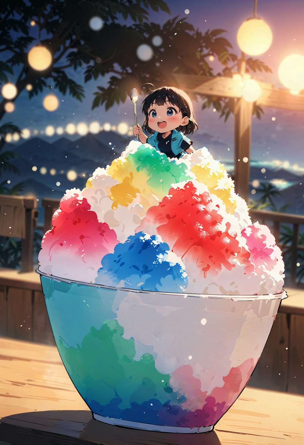 girl on shaved ice　その３