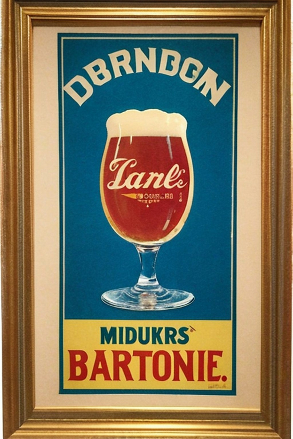 1920年代のビールの広告