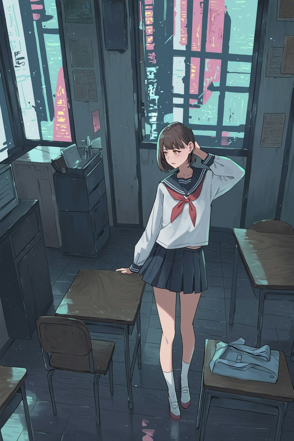 サイバーパンク部室