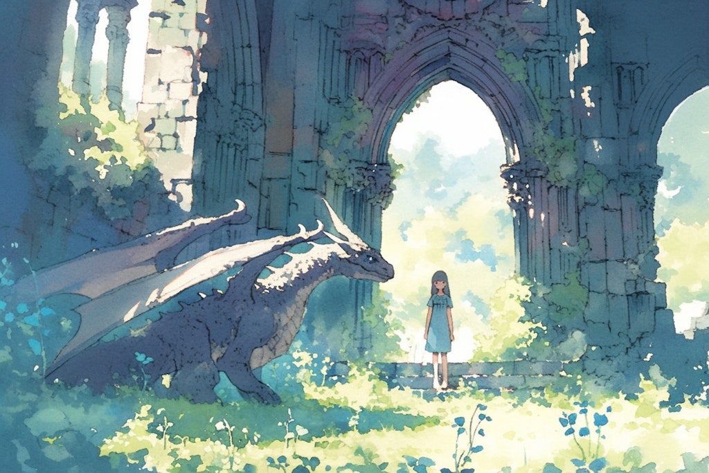 ドラゴンと少女（竜騎士）13