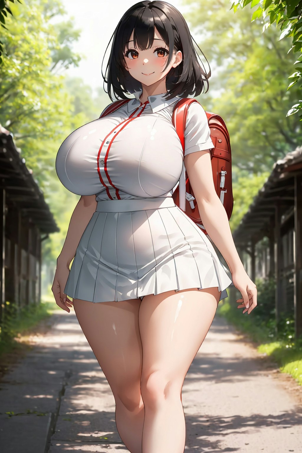 爆乳ランドセル