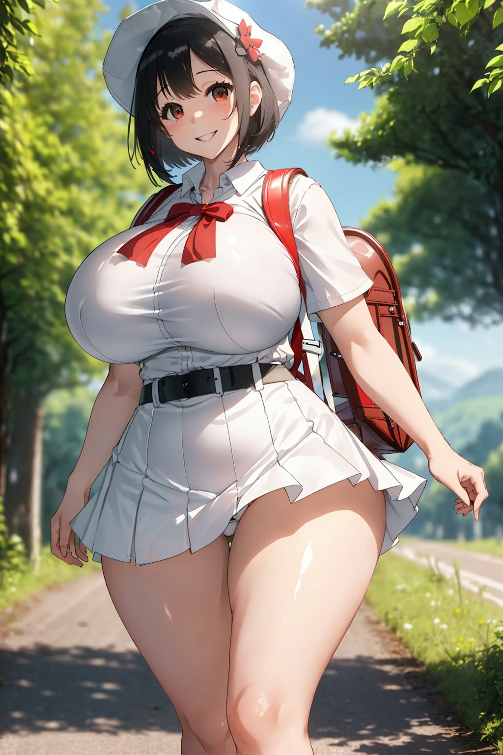 爆乳ランドセル