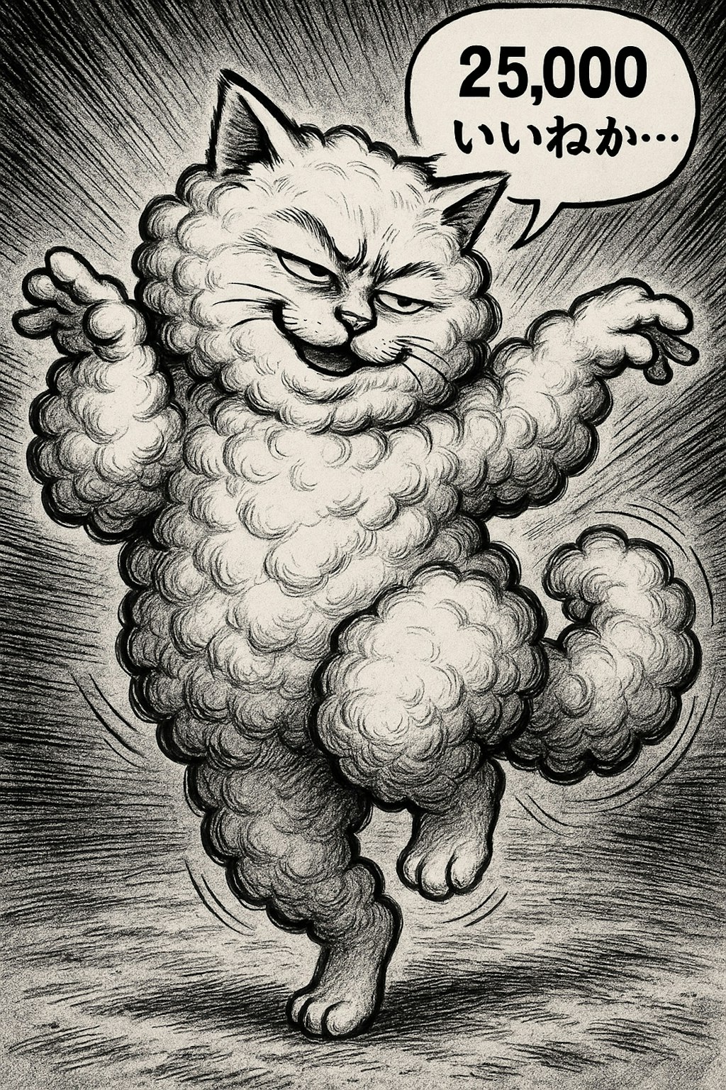 25,000いいねありがとうございます
