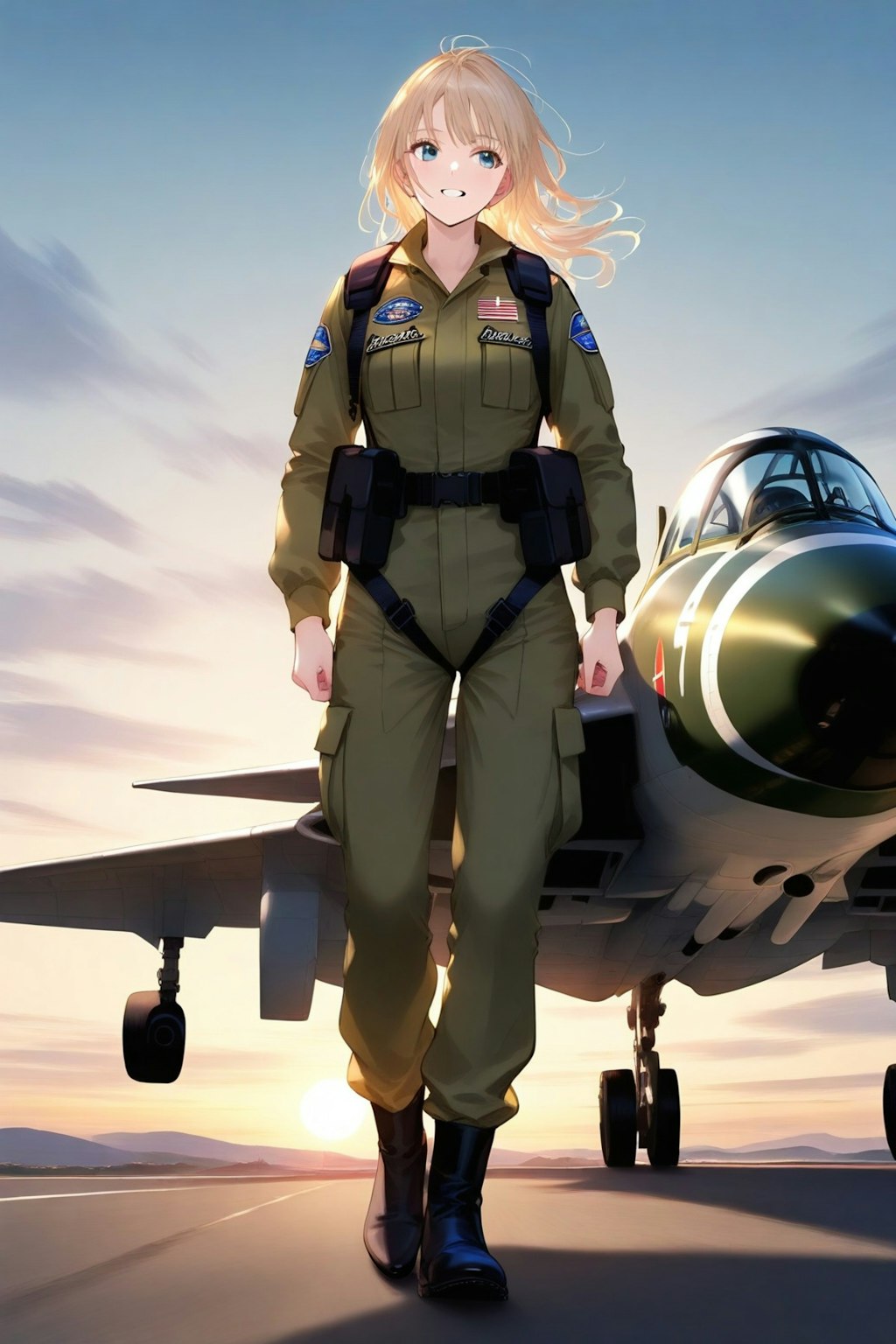 ジェット戦闘機パイロット