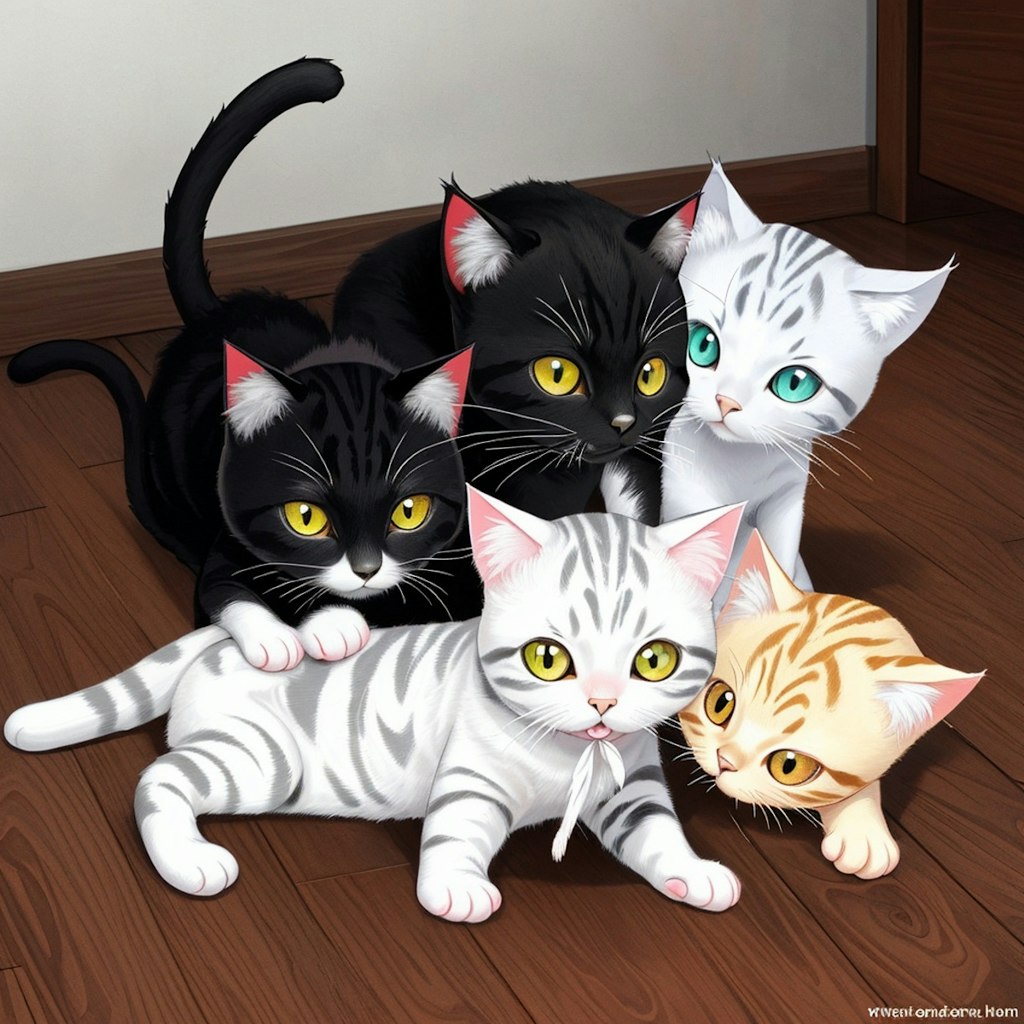 仔猫たち