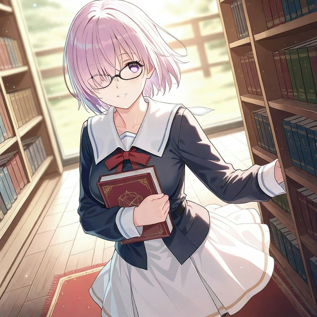 マシュ・キリエライト（JK制服っぽいもの）