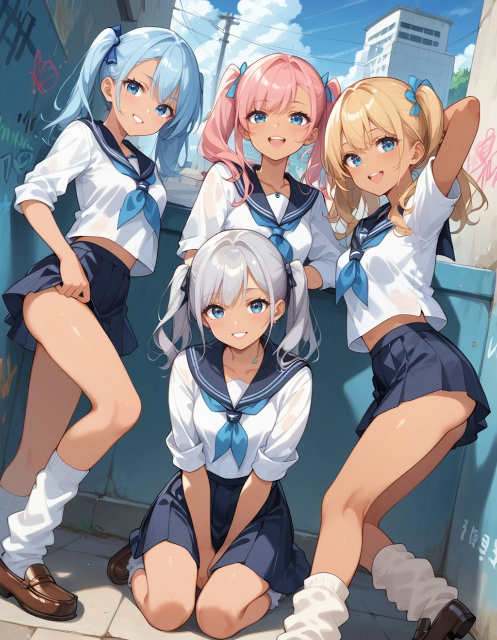 school girls