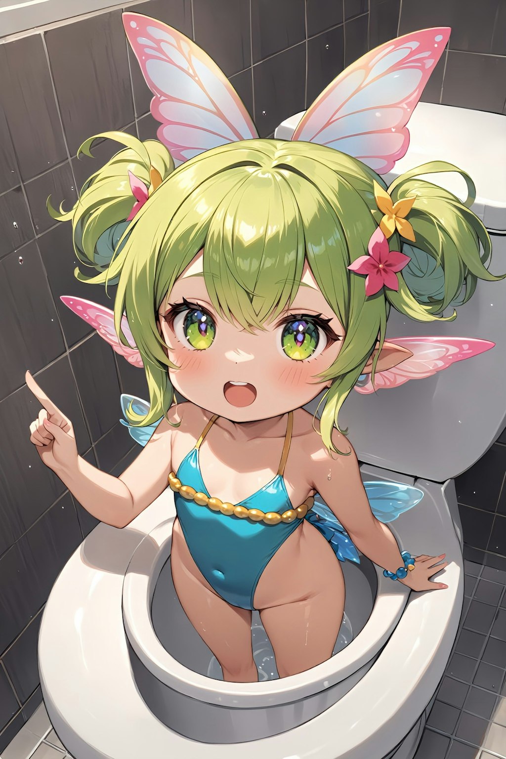 🎶トイレのイタズラ好きな妖精ちゃん