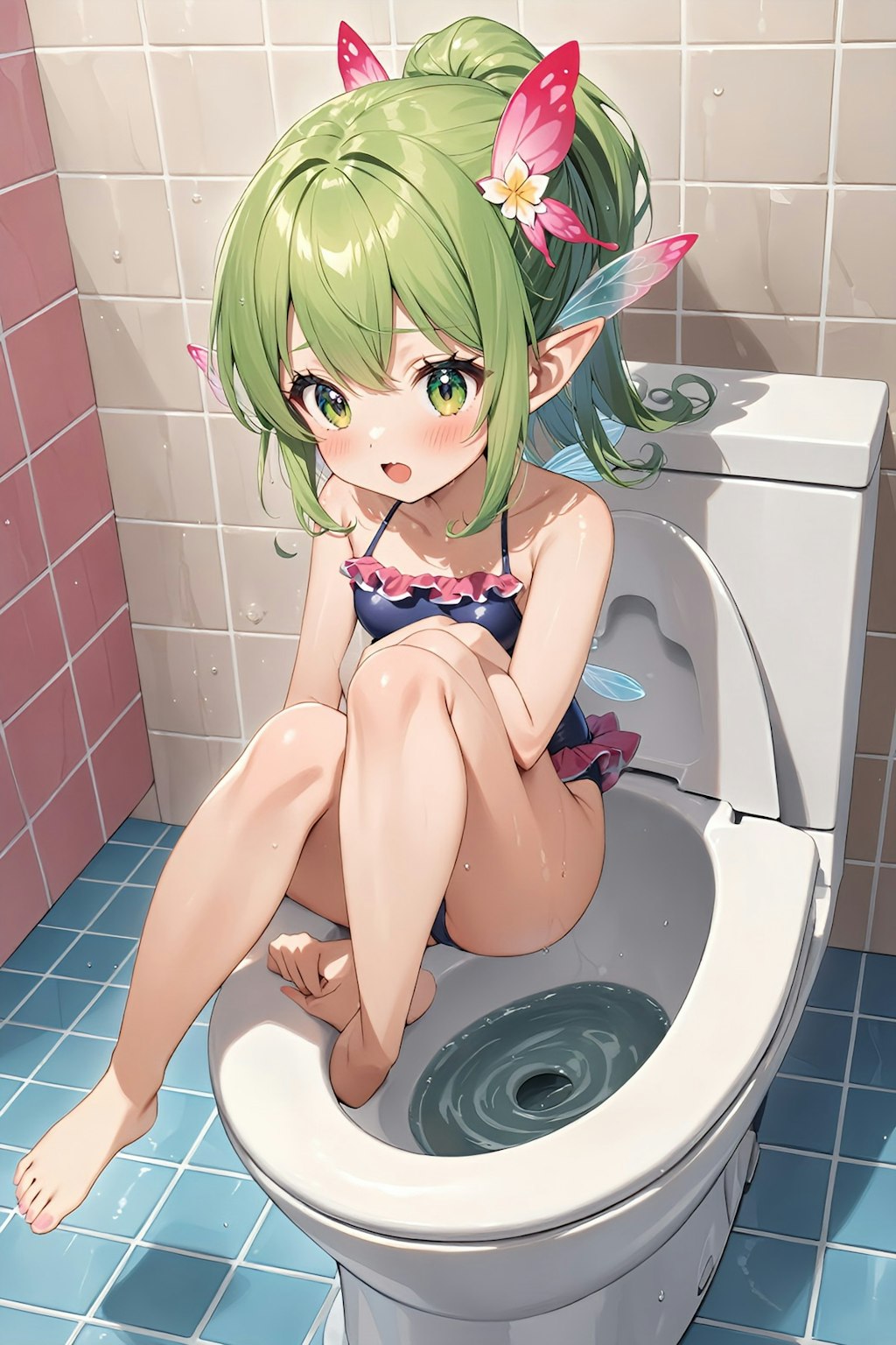 🎶トイレのイタズラ好きな妖精ちゃん