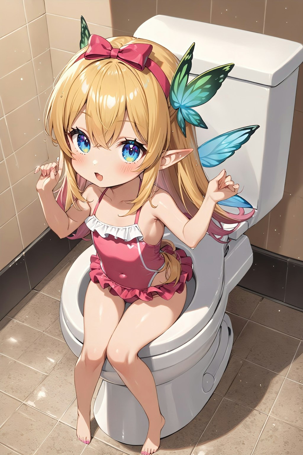 🎶トイレのイタズラ好きな妖精ちゃん