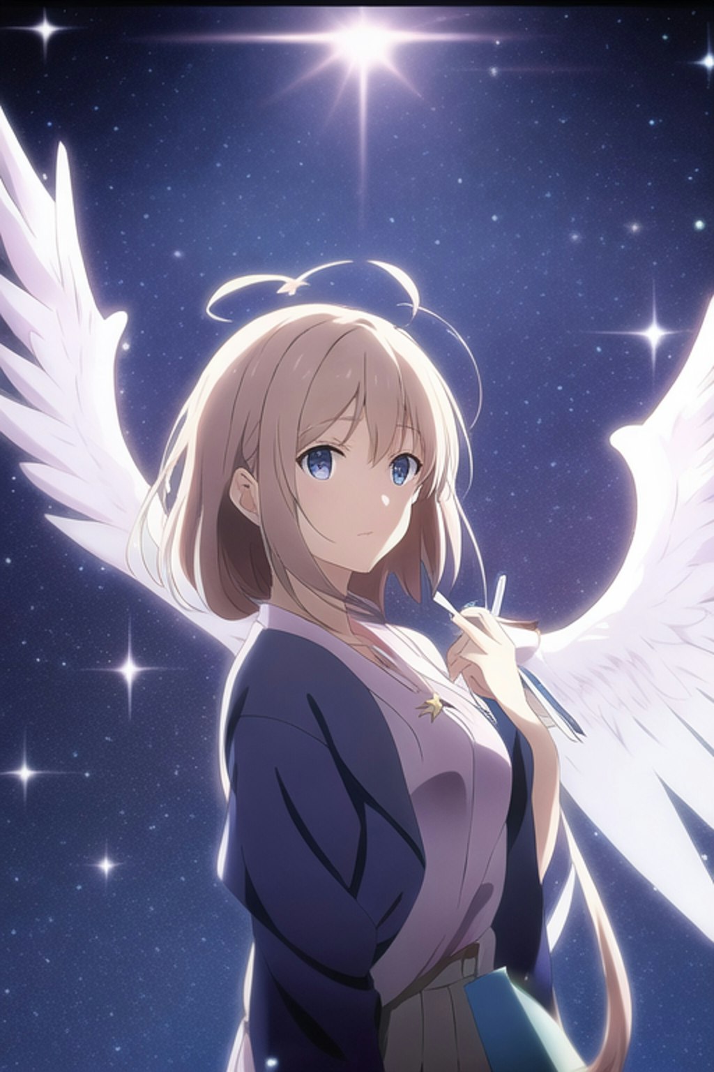 夜空の天使