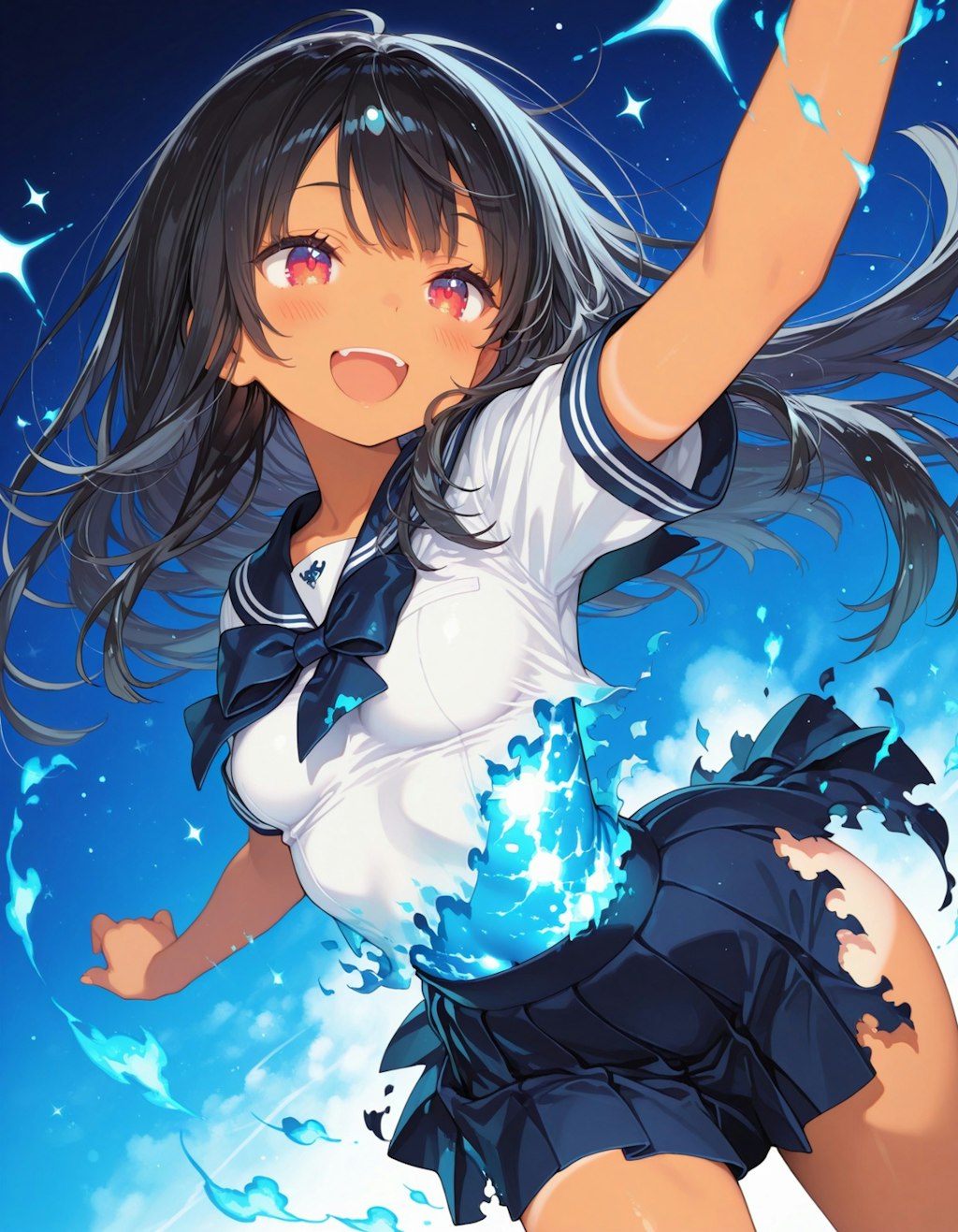 変身シーン