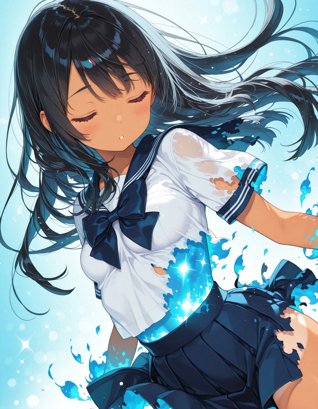 変身シーン