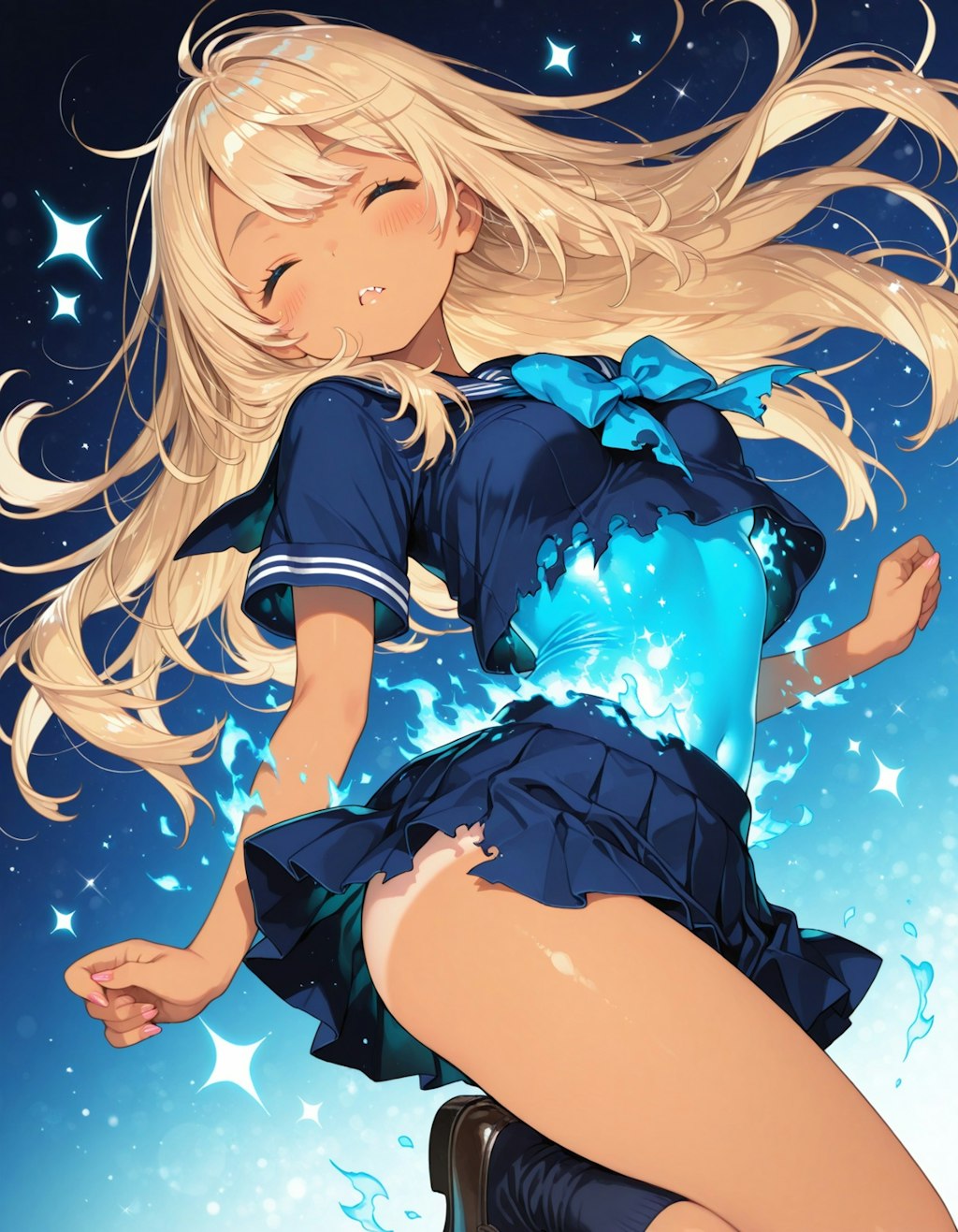 変身シーン