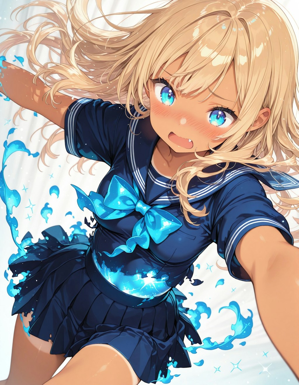 変身シーン
