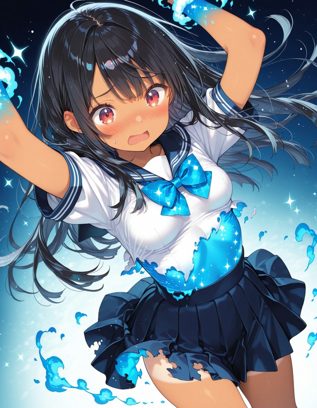 変身シーン