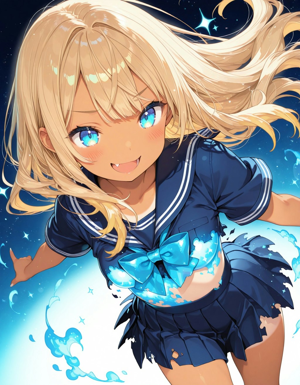 変身シーン