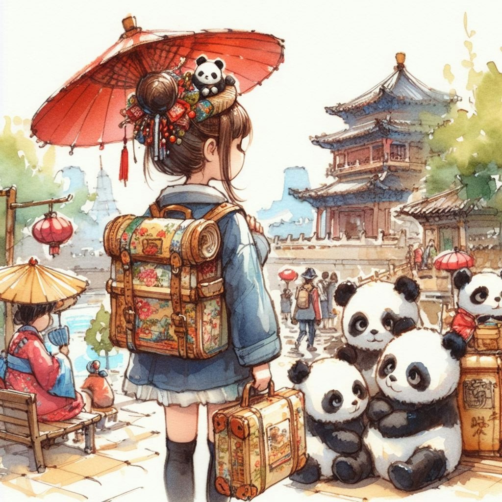 観光旅行 with Panda✈️ 中国🇨🇳