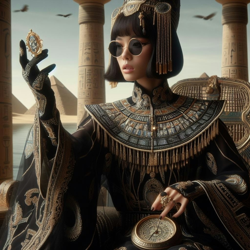 風水師ちゃん、エジプトの女王に祀り上げられる