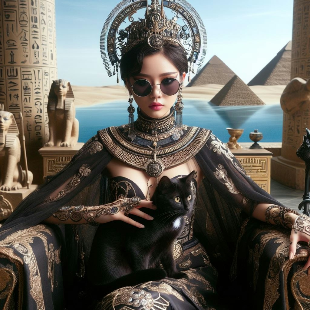 風水師ちゃん、エジプトの女王に祀り上げられる