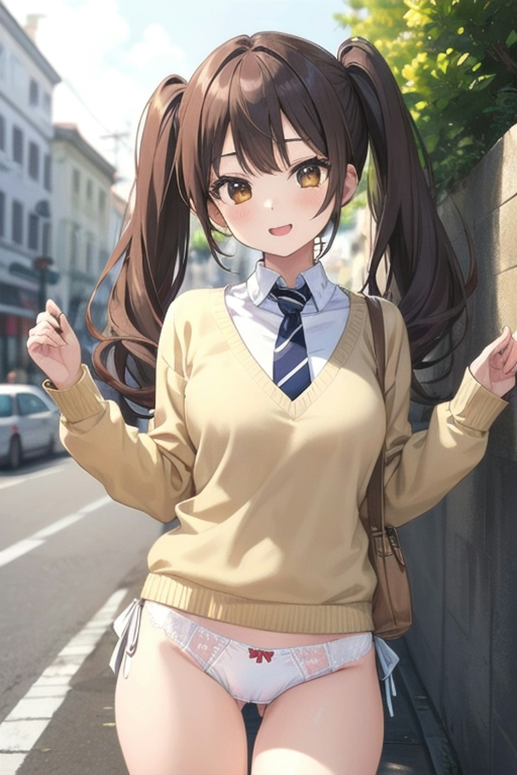 School twintails girl