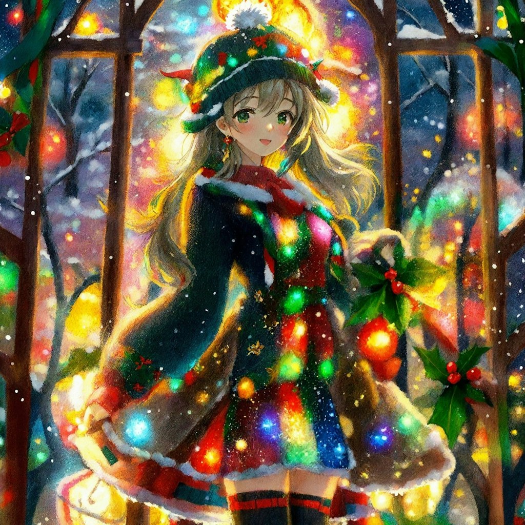 クリスマスのドレスです