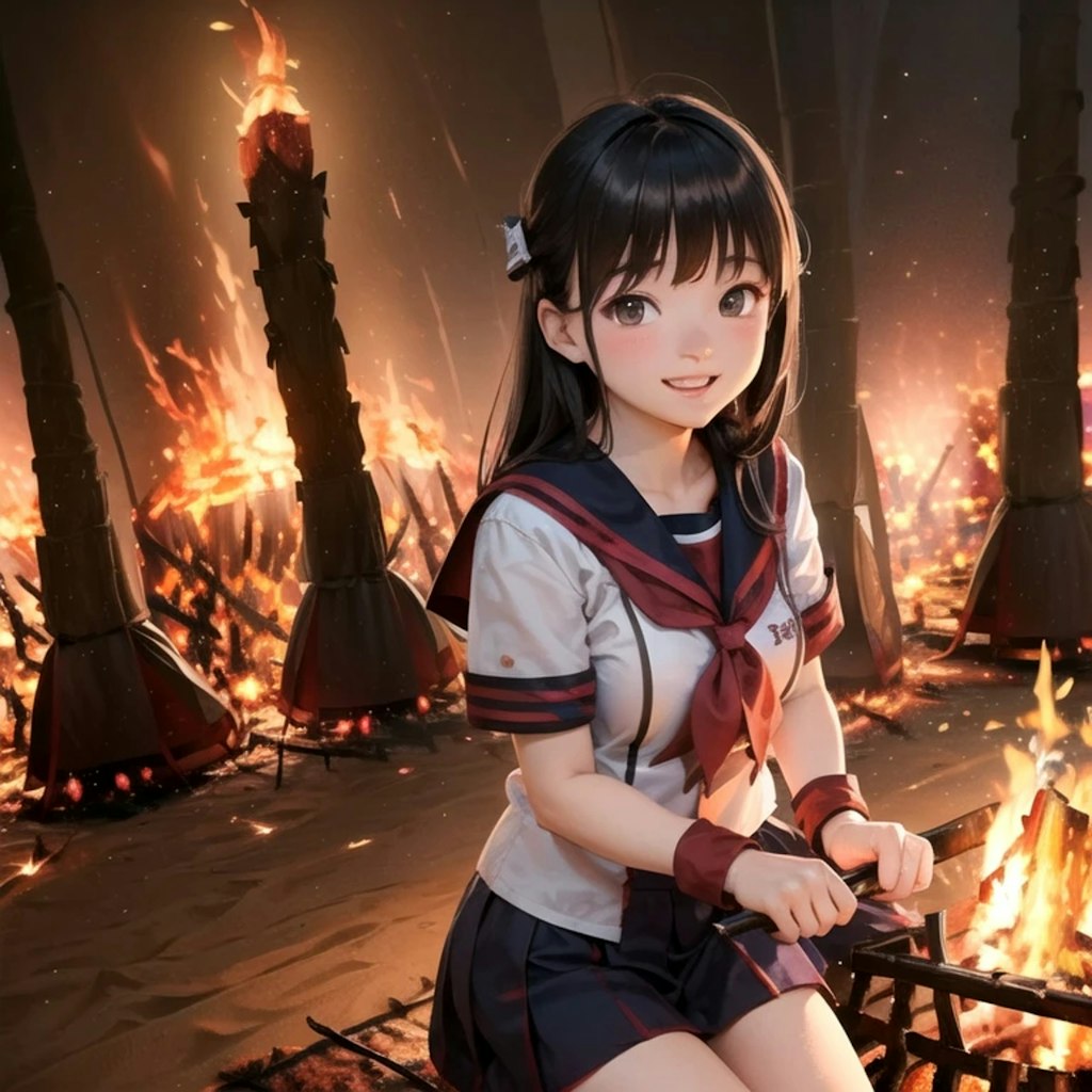 ちょっとお兄ちゃん　あちこち火つけすぎだよっ