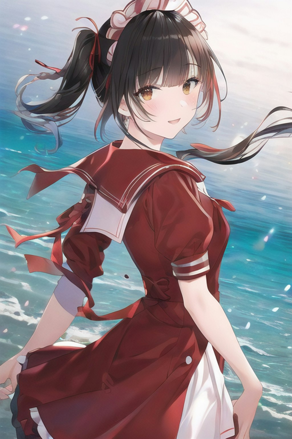 Red Sailor Maid