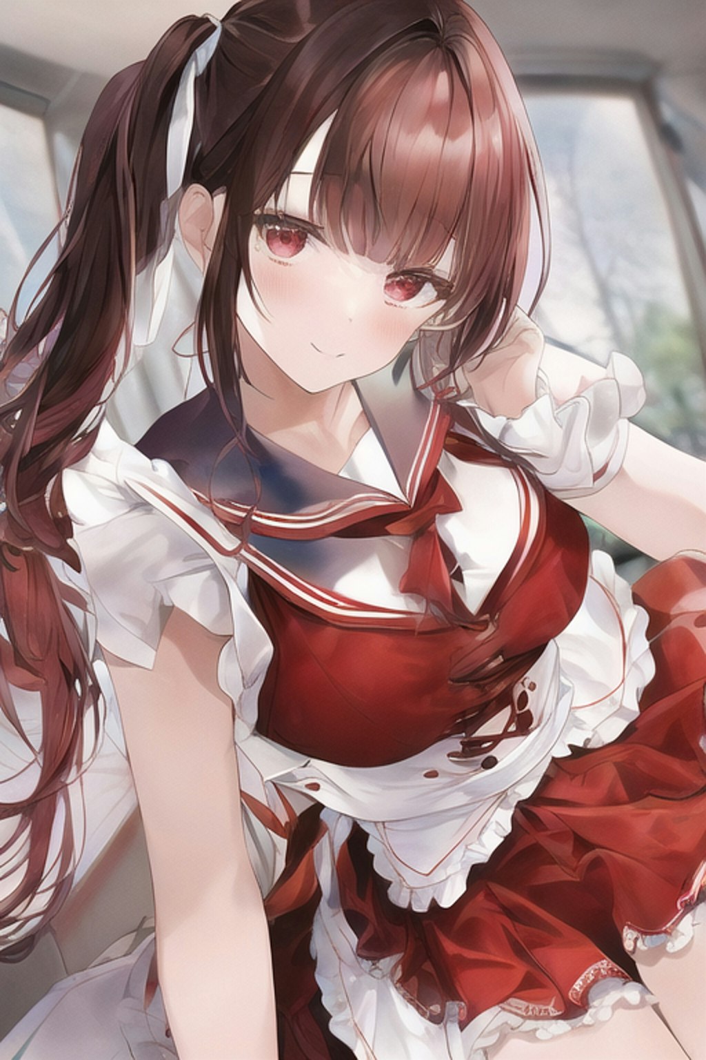 Red Sailor Maid