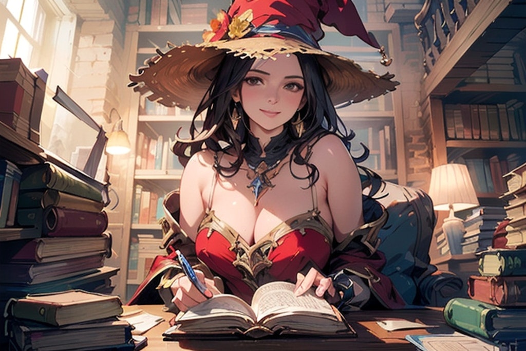 書斎の魔女