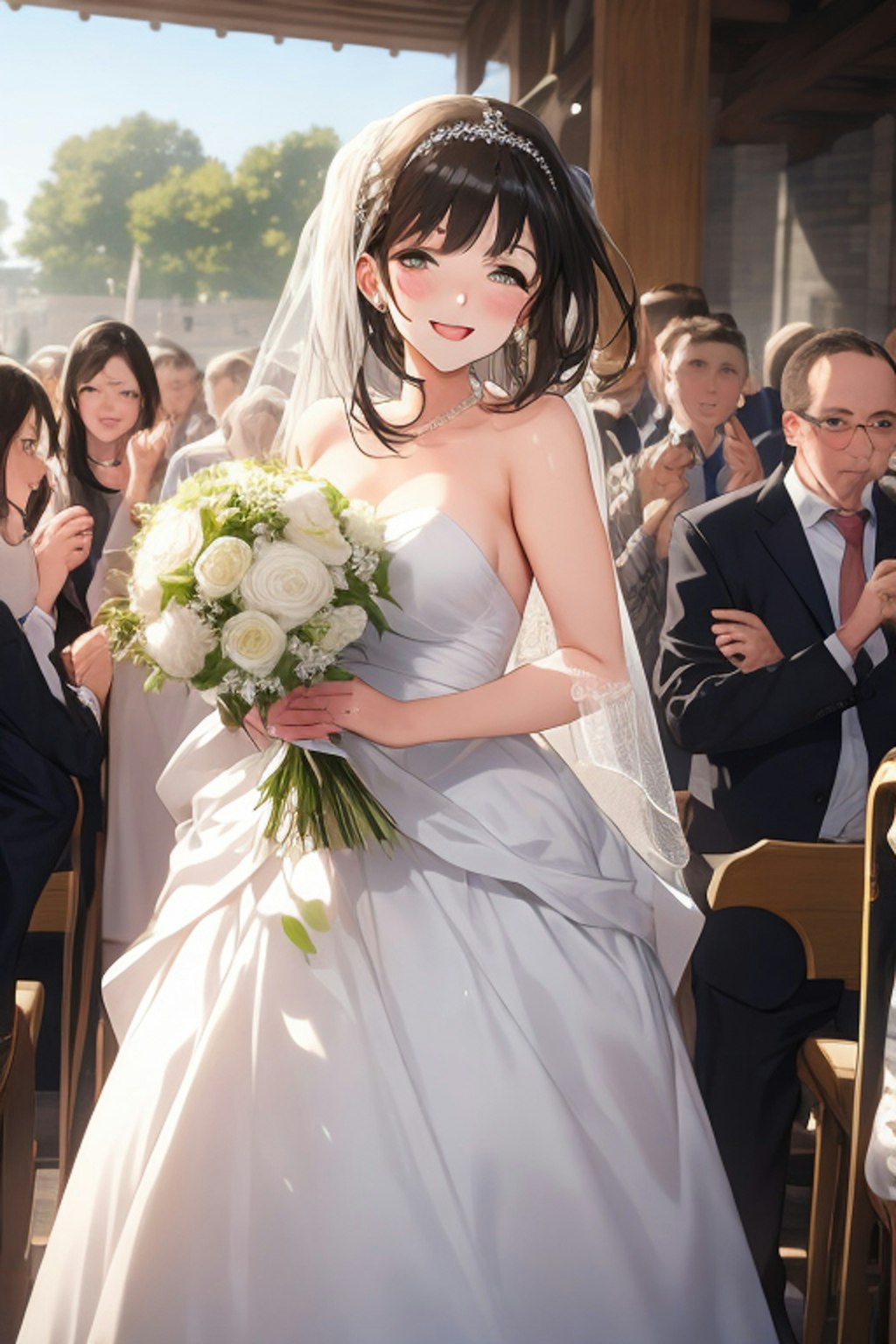 幸せな結婚式