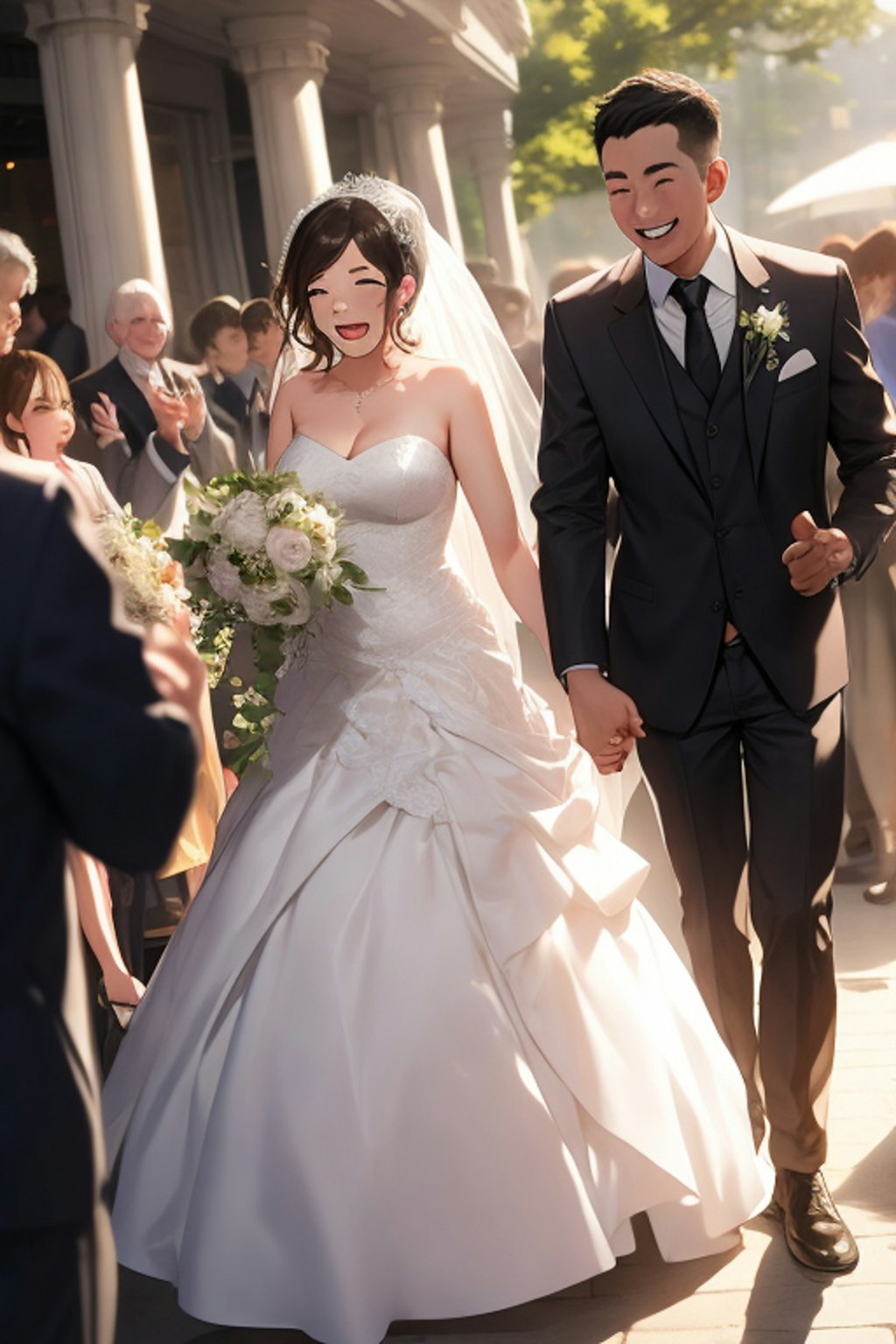 幸せな結婚式