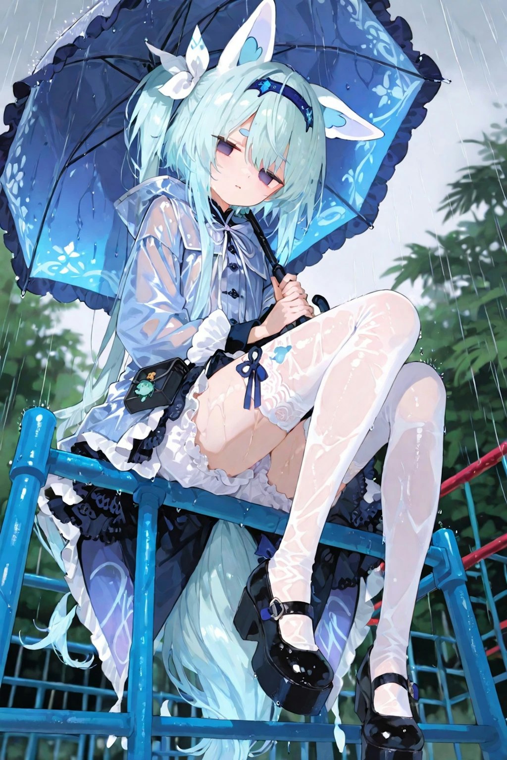 雨従える魔法少女