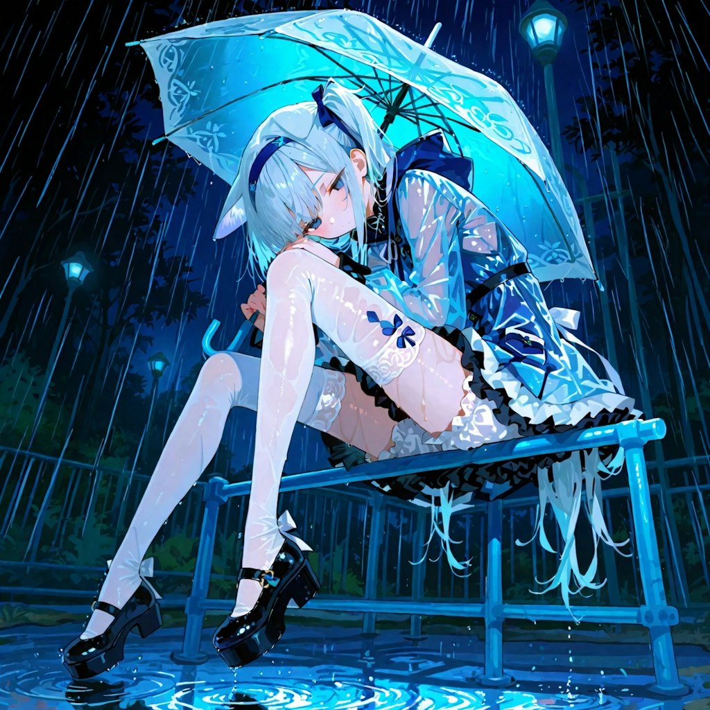 雨従える魔法少女