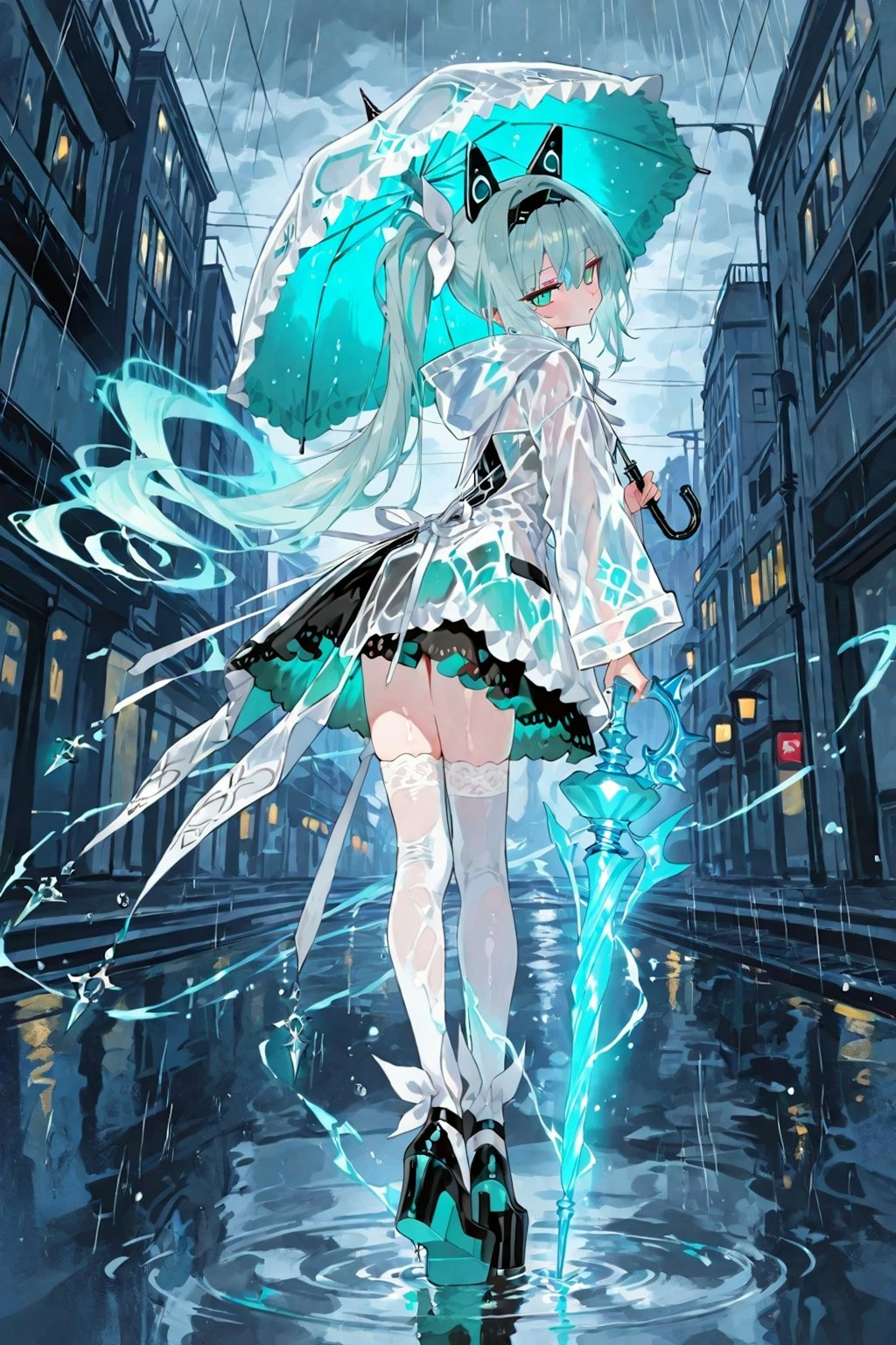 雨従える魔法少女