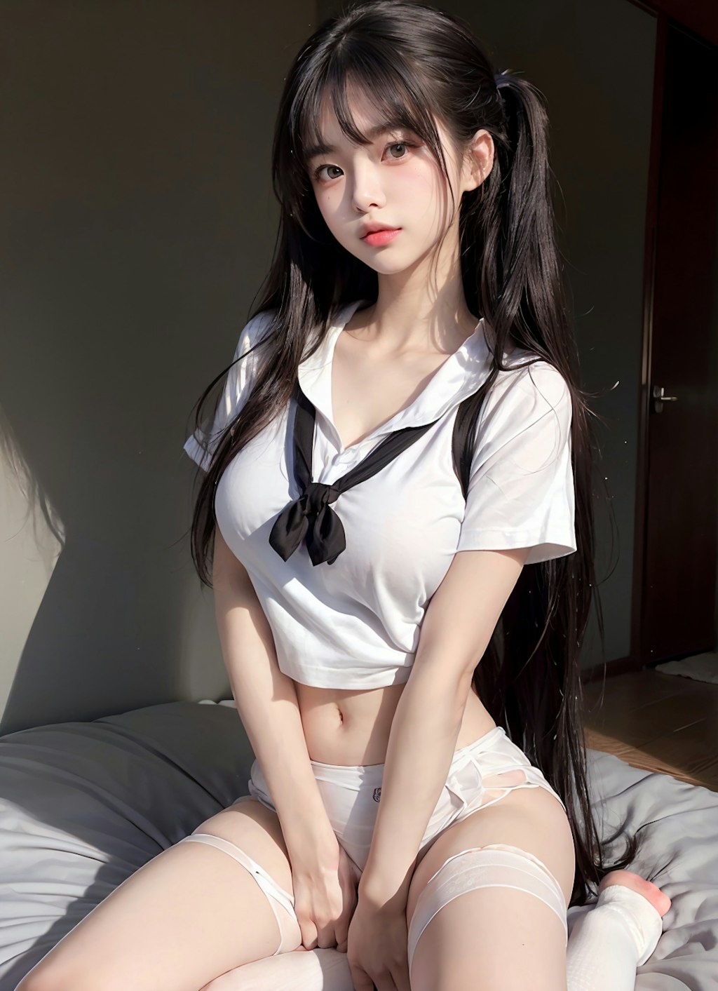 S級美少女JKのGカップ弾力おっぱい(>_<)