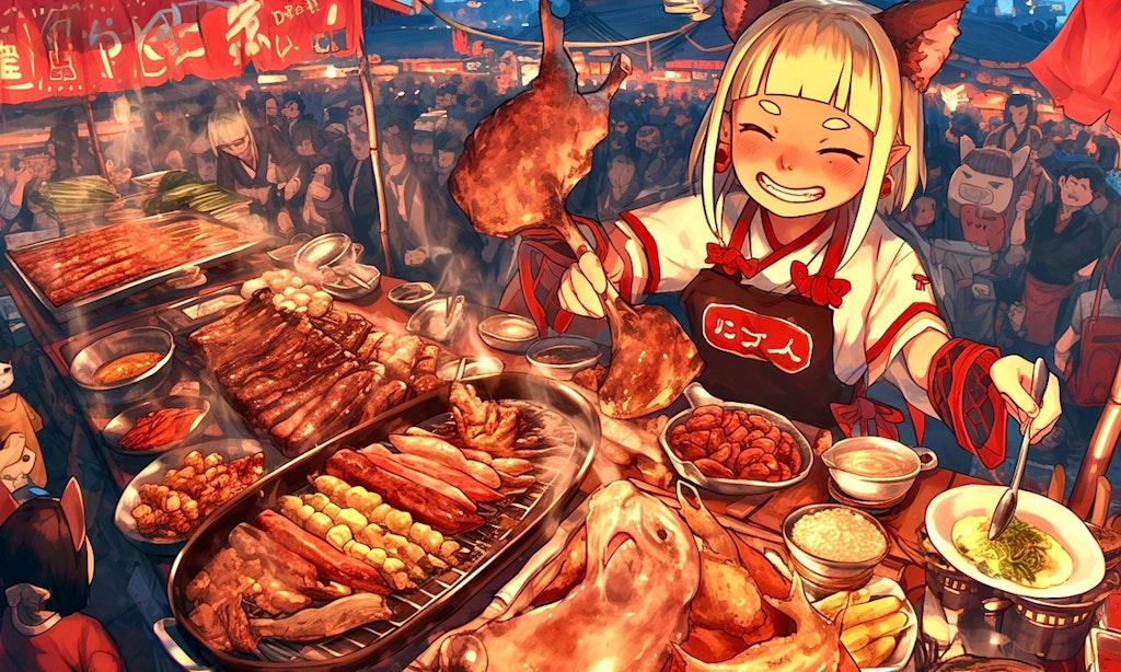 おにくだー！🍖