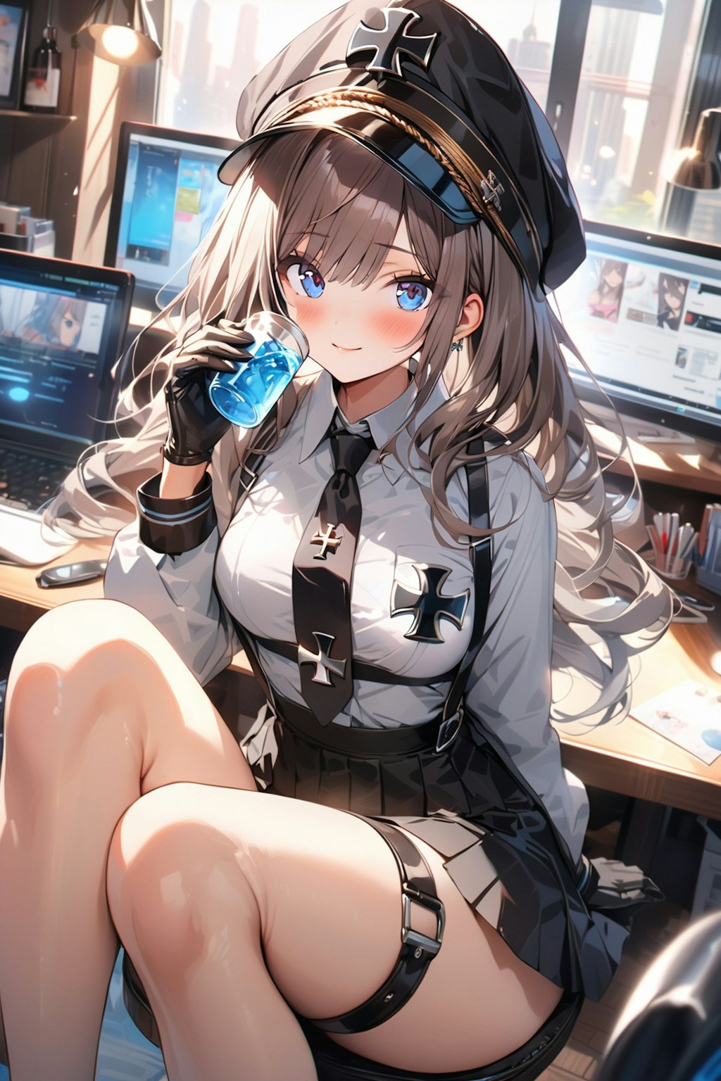 茶髪軍服４