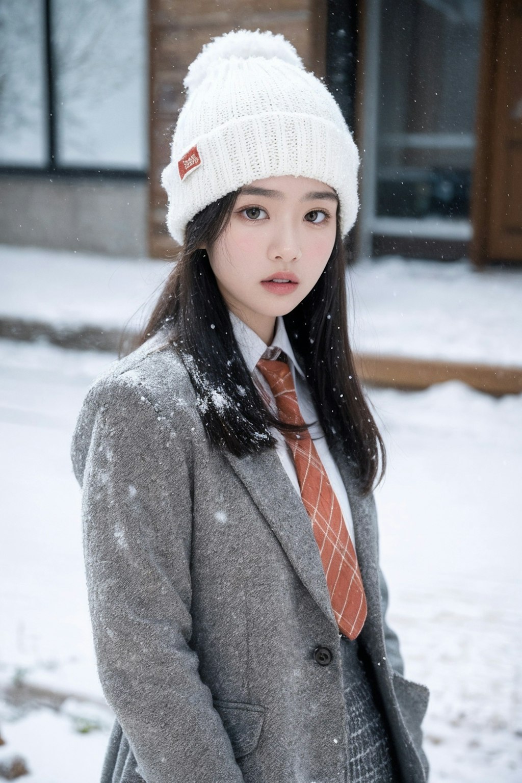 Snow Girl #7　女生徒シリーズ