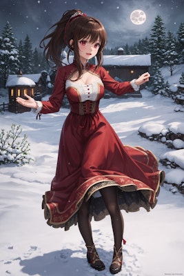 雪月花 ～雪景色とドレス～　第四弾